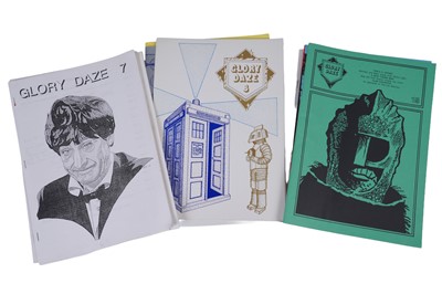 Lot 296 - A collection of Doctor Who magazines and fanzines