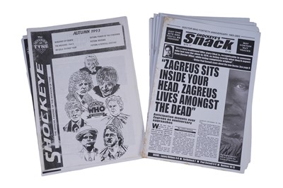 Lot 296 - A collection of Doctor Who magazines and fanzines