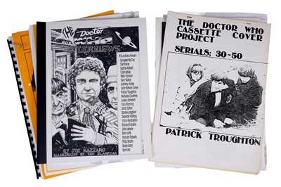 Lot 299 - A collection of Doctor Who magazines and fanzines