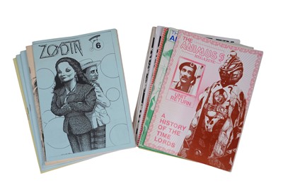 Lot 299 - A collection of Doctor Who magazines and fanzines