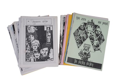 Lot 299 - A collection of Doctor Who magazines and fanzines
