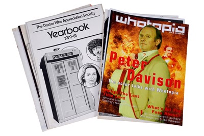 Lot 299 - A collection of Doctor Who magazines and fanzines