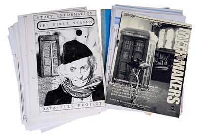 Lot 299 - A collection of Doctor Who magazines and fanzines