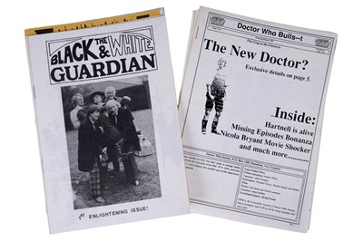 Lot 299 - A collection of Doctor Who magazines and fanzines