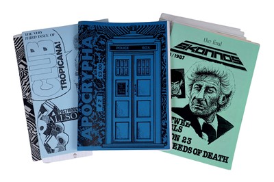Lot 299 - A collection of Doctor Who magazines and fanzines
