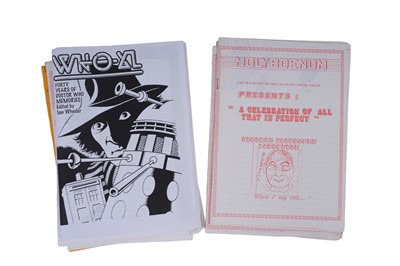 Lot 299 - A collection of Doctor Who magazines and fanzines