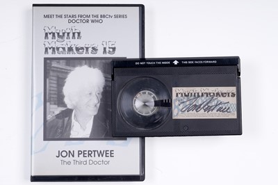 Lot 337 - A collection of Doctor Who Myth Makers DVDs and VHSs