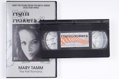 Lot 337 - A collection of Doctor Who Myth Makers DVDs and VHSs
