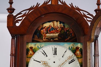 Lot 98 - Herron & Sons Blyth: a 19th Century mahogany 8-day longcase clock