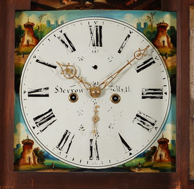 Lot 98 - Herron & Sons Blyth: a 19th Century mahogany 8-day longcase clock