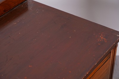 Lot 8 - Edwardian washstand and dressing table