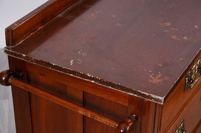 Lot 8 - Edwardian washstand and dressing table