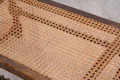 Lot 9 - A Jacobean-style oak daybed