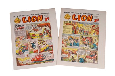 Lot 15 - The Lion Comic No's 1 and 2, published 1952