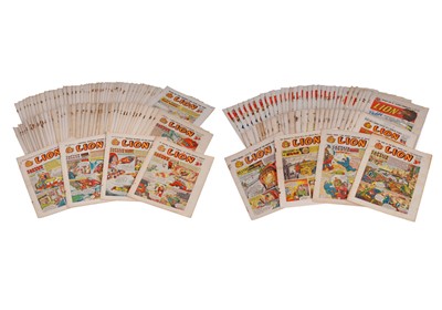 Lot 59 - The Lion Comic 1953-56; and sundry issues of The Lion Comic 1958-60
