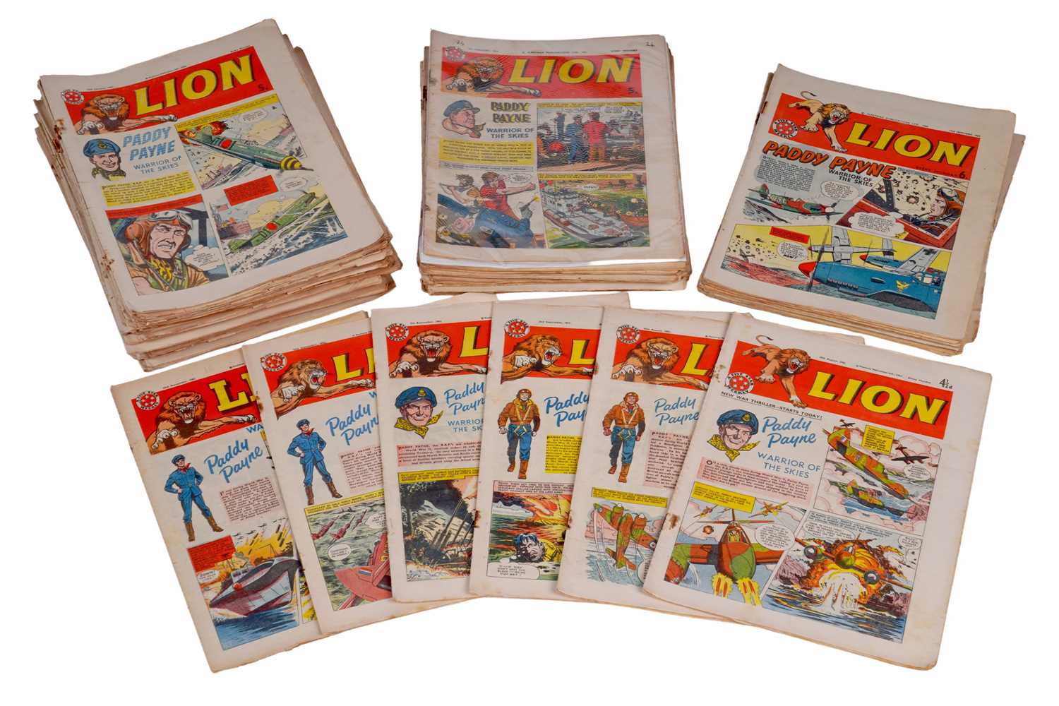 Lot 18 - Sundry issues of The Lion Comic 1961-1964