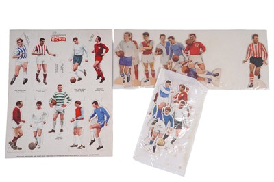 Lot 23 - The Victor Comic, with football-giveaways