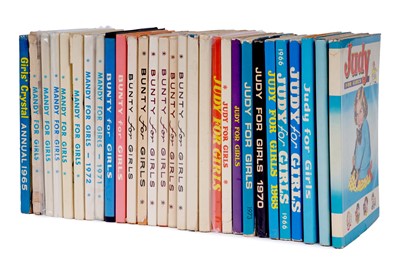 Lot 70 - The Judy Annual and other annuals for girls