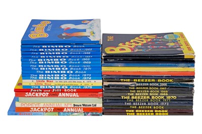 Lot 226 - The Beezer Book and other British annuals