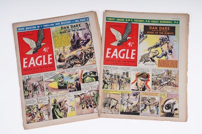 Lot 33 - The Eagle Comic Volumes 8 and 9, near complete