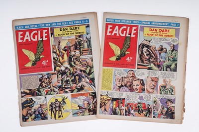 Lot 33 - The Eagle Comic Volumes 8 and 9, near complete