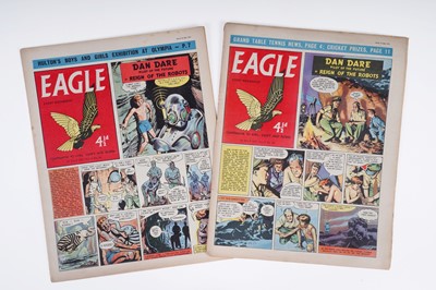 Lot 33 - The Eagle Comic Volumes 8 and 9, near complete