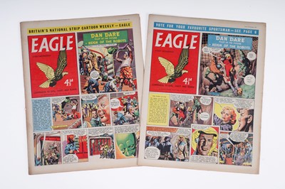 Lot 33 - The Eagle Comic Volumes 8 and 9, near complete