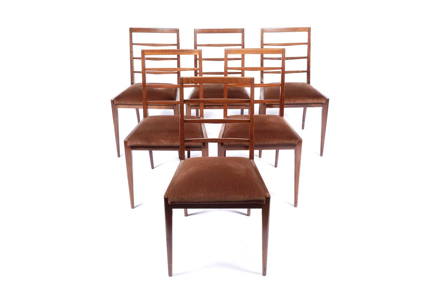 Lot 8 - McIntosh of Kirkaldy: a set of six teak dining chairs