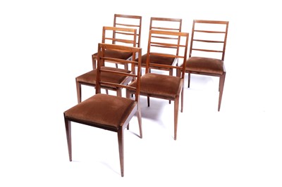 Lot 8 - McIntosh of Kirkaldy: a set of six teak dining chairs