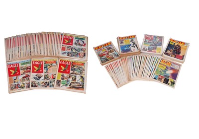 Lot 39 - The Eagle Comic Volume 10; and The Eagle Comic 1965, 1966, 1967, 1968, and 1969