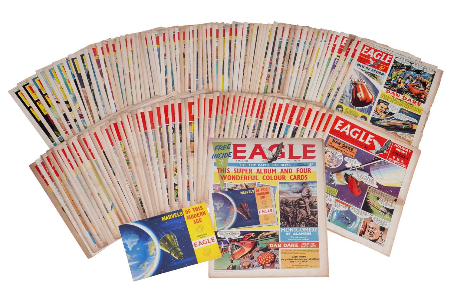 Lot 38 - The Eagle Comic Volume 12, 13, 14 and 15