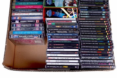 Lot 330 - A large collection of BBC and others Doctor Who CDs and cassettes