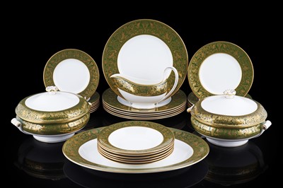 Lot 215 - A Wedgwood ‘Florentine’ W4170 pattern six serving dinner service