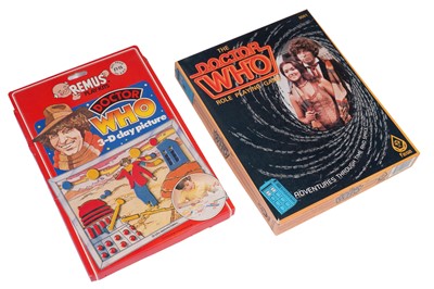 Lot 249 - A collection of Doctor Who Games and collector's items