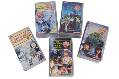 Lot 310 - A large collection of Doctor Who VHS tapes