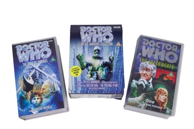 Lot 310 - A large collection of Doctor Who VHS tapes