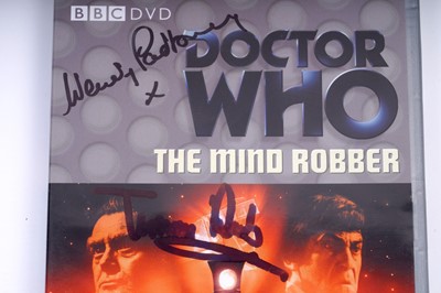 Lot 324 - A collection of eighteen signed Doctor Who DVDs and seventeen signed DVD sleeves