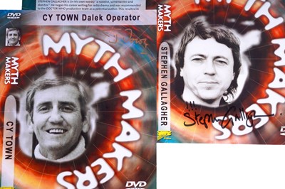 Lot 324 - A collection of eighteen signed Doctor Who DVDs and seventeen signed DVD sleeves