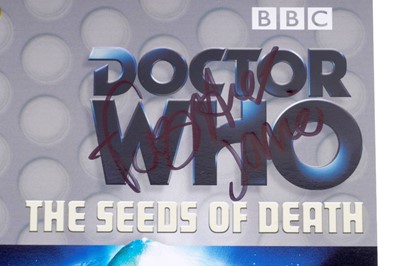 Lot 324 - A collection of eighteen signed Doctor Who DVDs and seventeen signed DVD sleeves