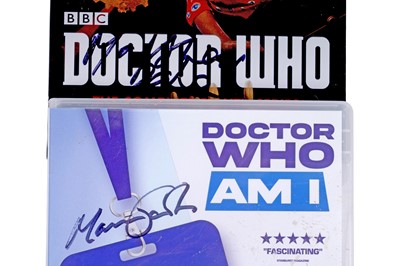 Lot 324 - A collection of eighteen signed Doctor Who DVDs and seventeen signed DVD sleeves