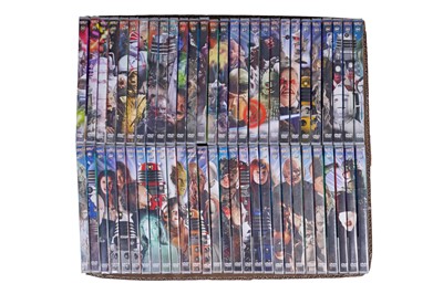Lot 325 - A large collection of Doctor Who DVDs; and Doctor Who DVD Files binders