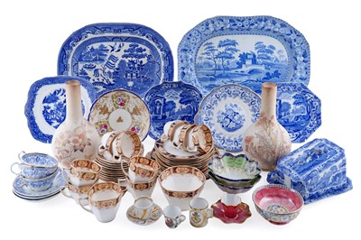 Lot 136 - A selection of 19th Century and later ceramics