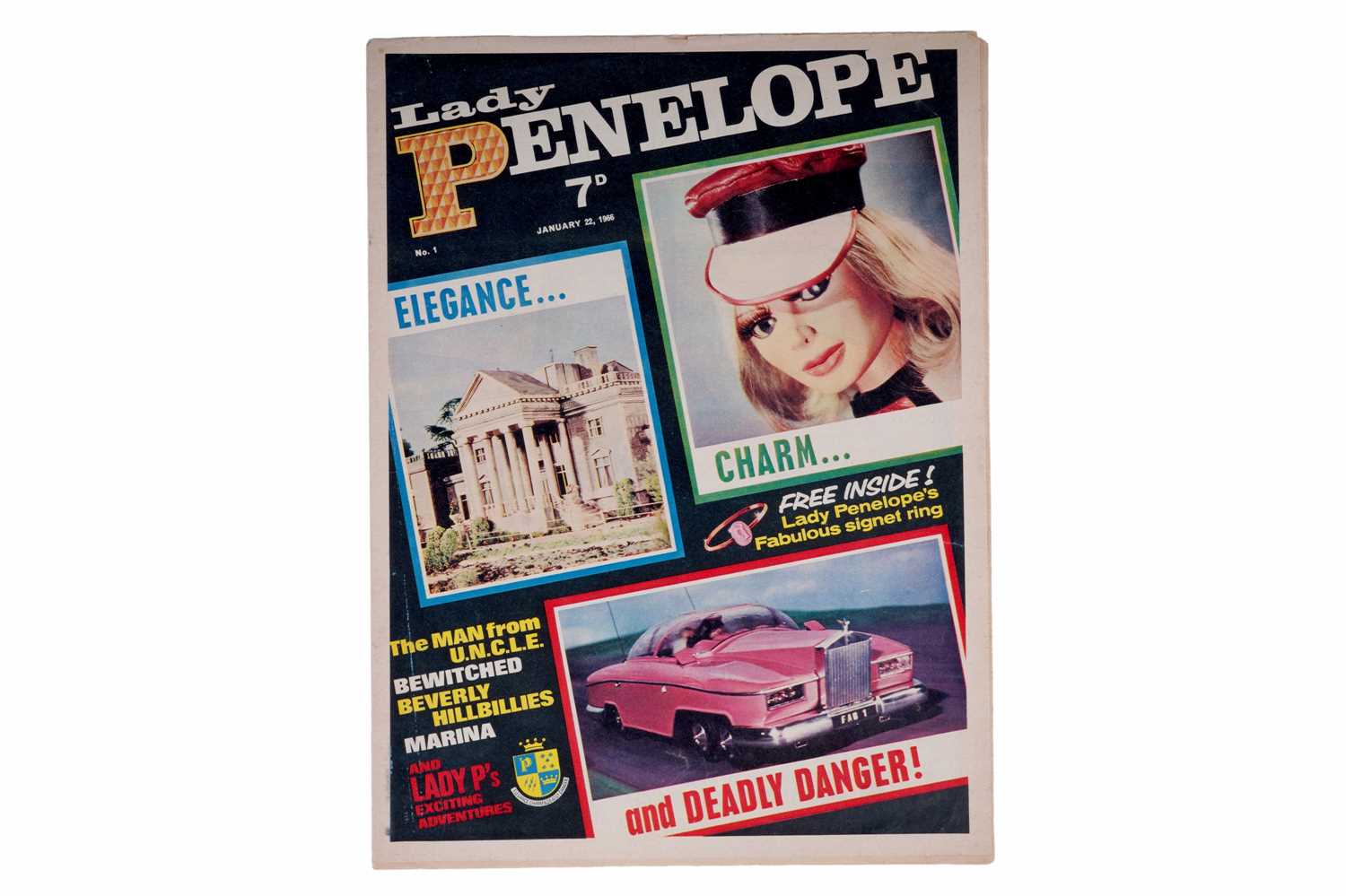 Lot 48 - Gerry Anderson’s Lady Penelope Weekly No. 1, 1966.