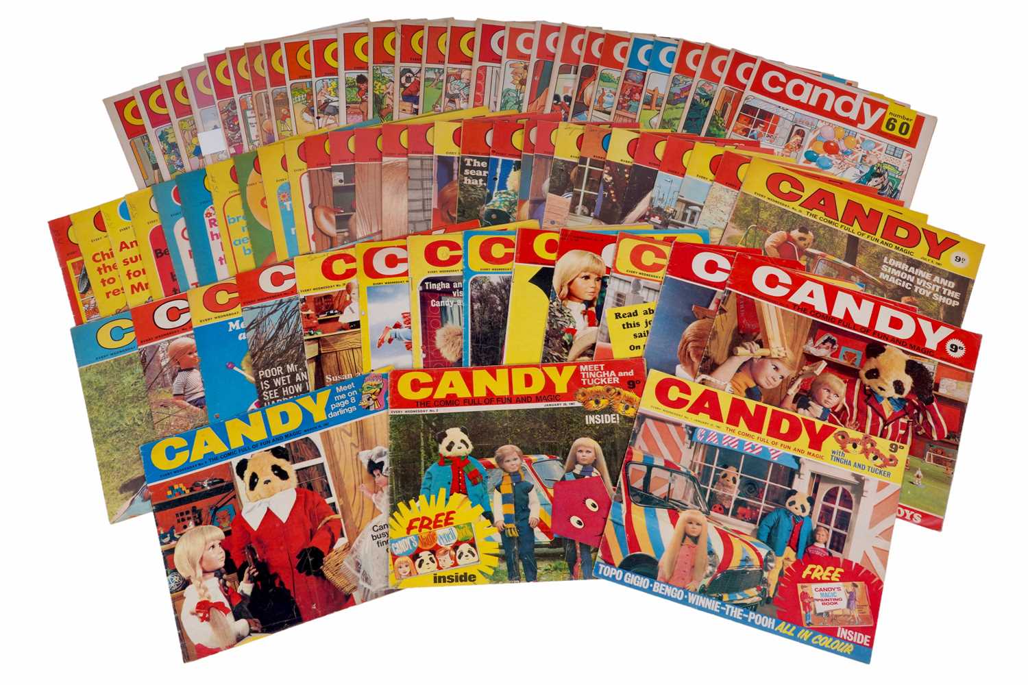 Lot 50 - Candy weekly comic