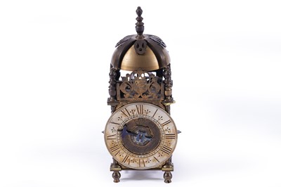 Lot 187 - Kenneth Adams: a miniature 17th Century style lantern clock