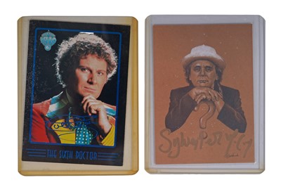 Lot 303 - A collection of signed Doctor Who trading cards