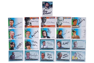 Lot 303 - A collection of signed Doctor Who trading cards