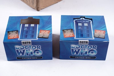 Lot 316 - A collection of Doctor Who trading cards