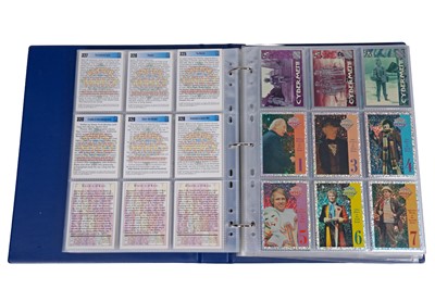 Lot 316 - A collection of Doctor Who trading cards