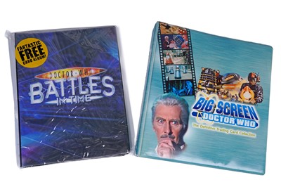 Lot 316 - A collection of Doctor Who trading cards